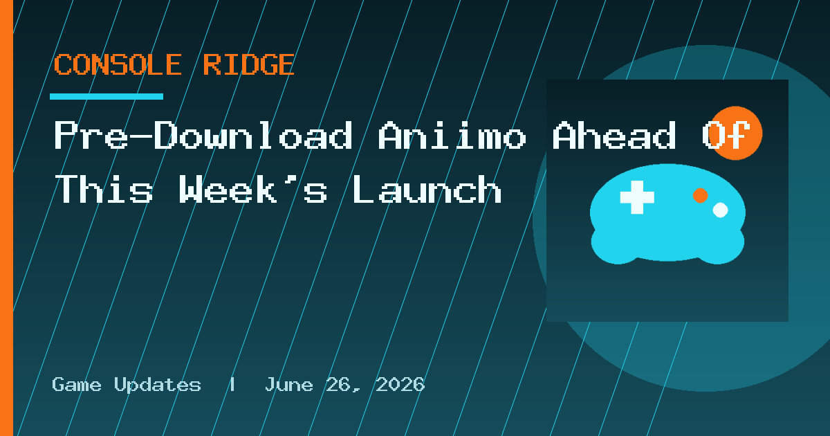 Pre-Download Aniimo Ahead Of This Week’s Launch